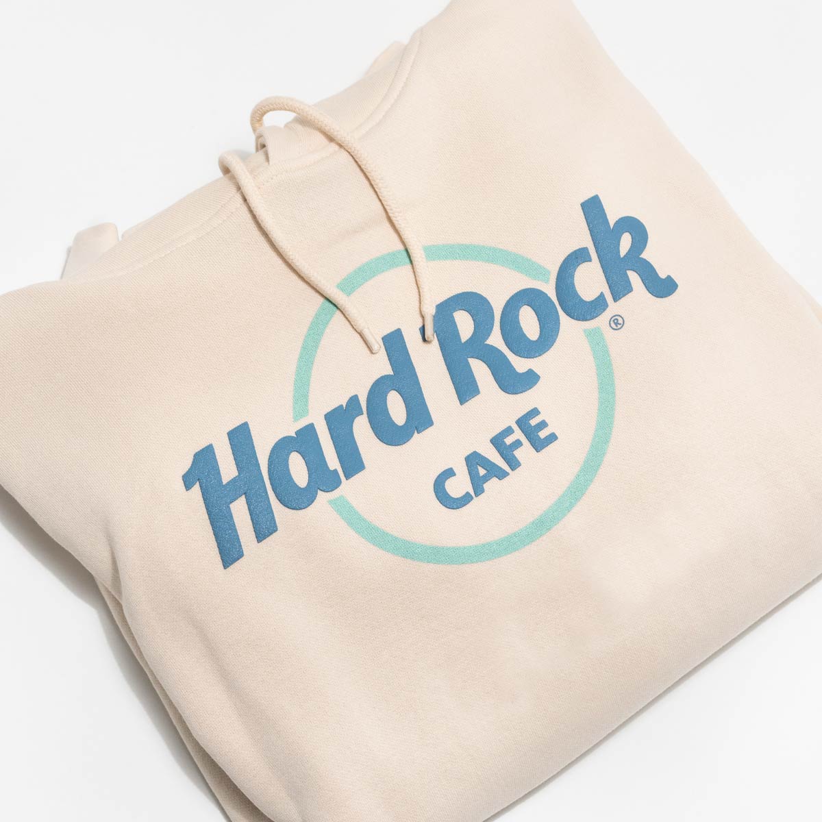 Uni HR Puff Logo Hoodie- Tan image number 1